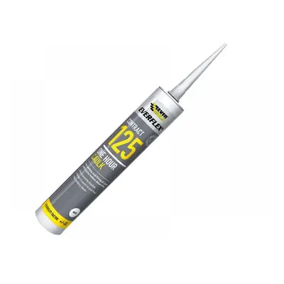 Everbuild Sika 485997 One Hour Caulk 125 White 380Ml