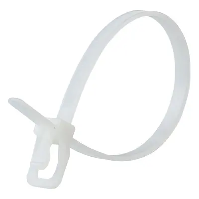 Retyz Evt-So8Nl-Ta Everytie Reusable Cable Ties In Natural 203Mm/8In (Pack Of 100)