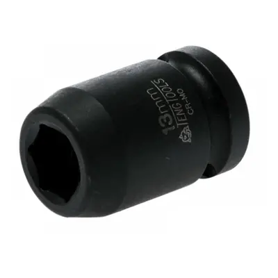 Teng 920513N Impact Socket Hexagon 6-Point 1/2In Drive 13Mm