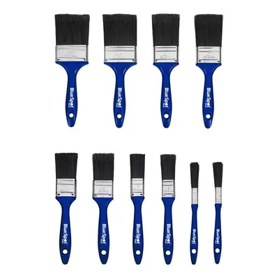 Bluespot Tools 36018 Synthetic Workshop Paint Brush Set 10 Piece