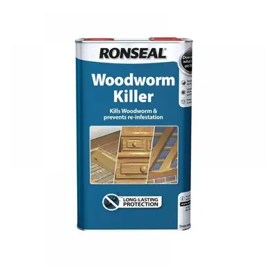 Ronseal 37662 Woodworm Killer 5 Litre