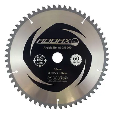 Timco A3053060 -5° Circular Saw Blade 305 X 30 X 60T Clamshell 1