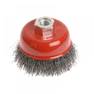 Faithfull 0107514130 Wire Cup Brush 75Mm M14X2 0.30Mm Steel Wire