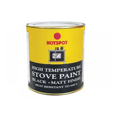 Hotspot HS201040 Stove Paint Matt Black 500Ml