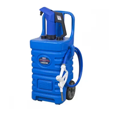 Sealey DT55BCOMBO1 Mobile Dispensing Tank 55L With Adblue® Pump - Blue