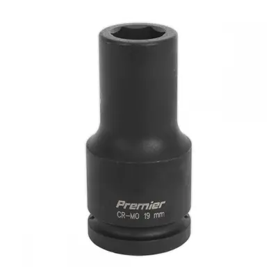 Sealey IS3419D Impact Socket 19Mm Deep 3/4inSq Drive