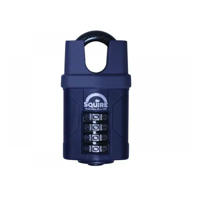 Squire CP50CS Cp50Cs Combination Padlock 4-Wheel Closed Shackle 50Mm