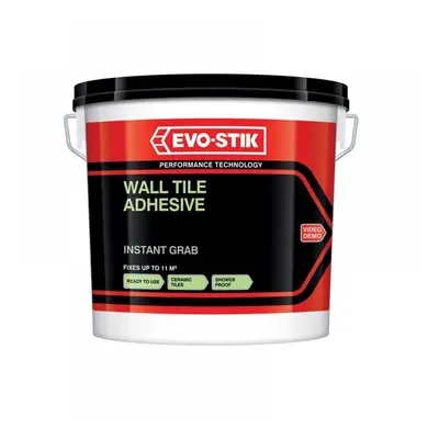 Evo-Stik 30812628 Instant Grab Wall Tile Adhesive 5 Litre