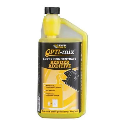 Everbuild Sika 486212 Opti-Mix 3-In-1 Render Additive 1 Litre