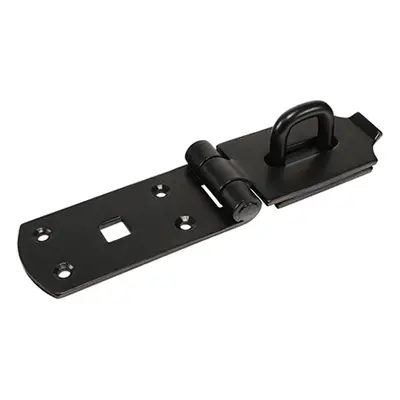 Timco BHS8BB Secure Bolt On Hasp & Staple - Heavy Duty - Black 8in Plain Bag 1