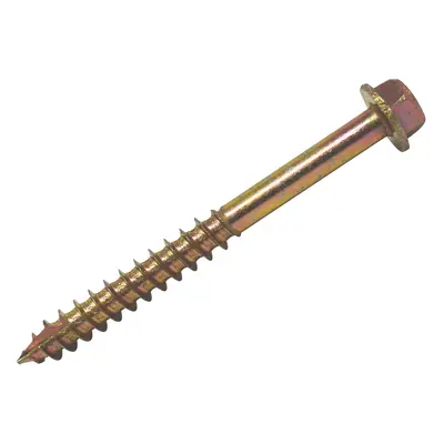 Spectre Coach Screws | M8 X 60Mm | Zinc Yellow | Box 50 SPECS860Y