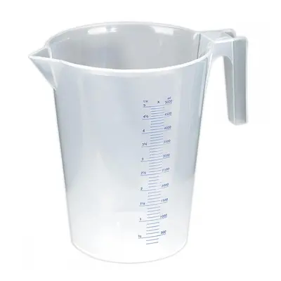 Sealey JT5000 Measuring Jug Translucent 5L