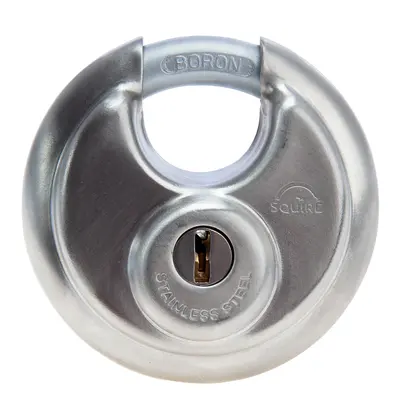 Squire Henry Squire Dcl1 Boron Disc Style Padlock 70Mm