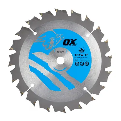 Ox Tools OX-TCTW-TF-1361020 Ox Wood Cutting Thin Kerf Circular Saw Blade 136/10Mm 20 Teeth Atb E