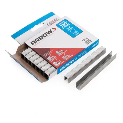 Arrow 50824 T50 Staples 12Mm 1/2In (Pack Of 1250)