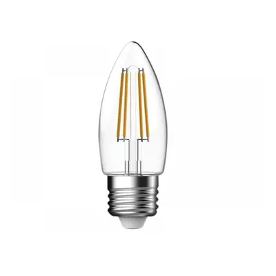 Energizer® S12870 Led Es (E27) Candle Filament Non-Dimmable Bulb Warm White 470 Lm 4W