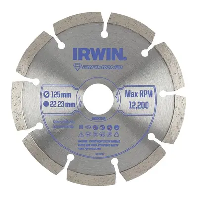 Irwin® IW8087104 Segmented Diamond Blade 125 X 22.23Mm