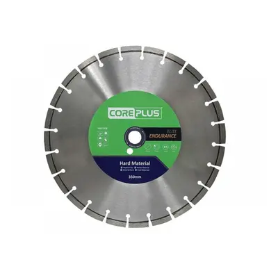 Coreplus CORDBHM350E Hm350E Elite Hard Material Turbo Diamond Blade 350Mm