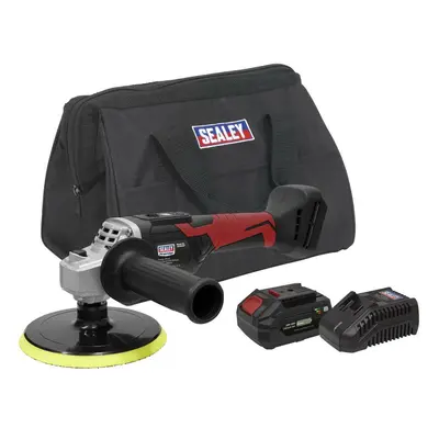 Sealey CP20VRPKIT Cordless Rotary Polisher Kit 20V 4Ah Sv20 Series Ø150Mm