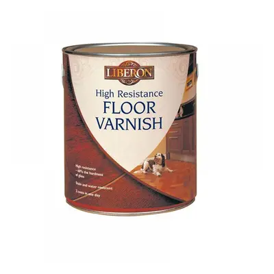 Liberon 024554 High Resistance Floor Varnish Clear Matt 2.5 Litre