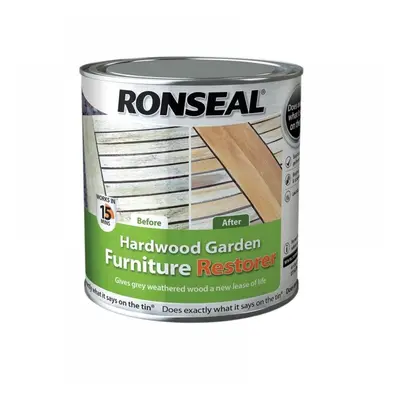 Ronseal 37359 Hardwood Garden Furniture Restorer 1 Litre