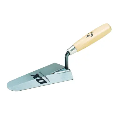 Ox Tools OX-T017718 Ox Trade Gauging Trowel - Wooden Handle 7in / 180Mm EA