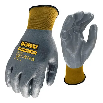 Dewalt Water Resistant Grip Gloves - L (Size 9) DPG35L EU