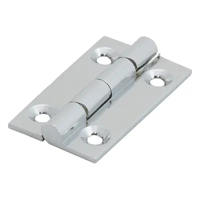 Timco 234617 Solid Drawn Hinge - Solid Brass - Polished Chrome 38 X 22