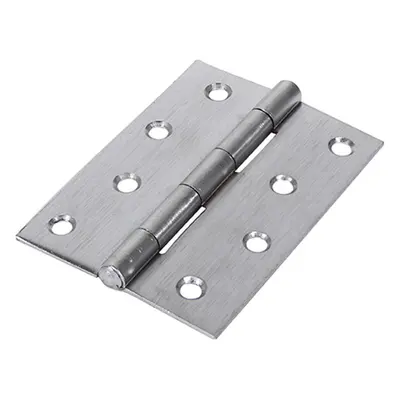 Timco 434555 Butt Hinge - Fixed Pin (1838) - Satin Chrome 100 X 70