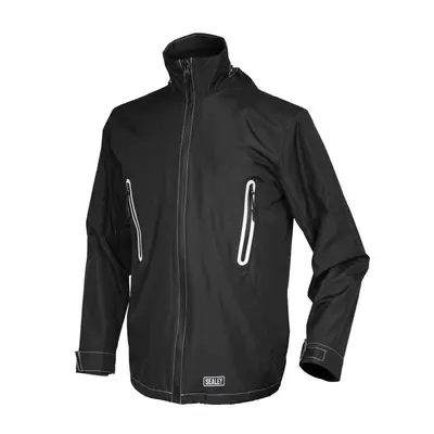 Sealey WPHJ01 Heated Rain Jacket 5V - Small