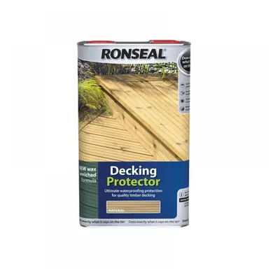 Ronseal 36434 Decking Protector Natural 5 Litre