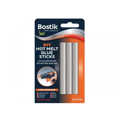 Bostik 30813369 Diy Hot Melt Glue Sticks (Pack 6)