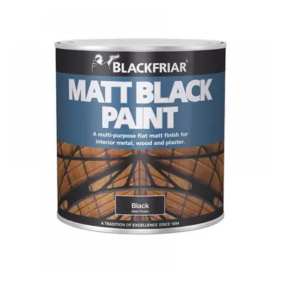 Blackfriar BF0520001X1 Matt Black Paint 125Ml