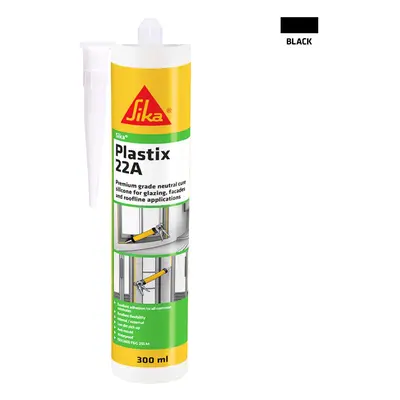 Sika Plastix-22A Prem.grde Black 300Ml