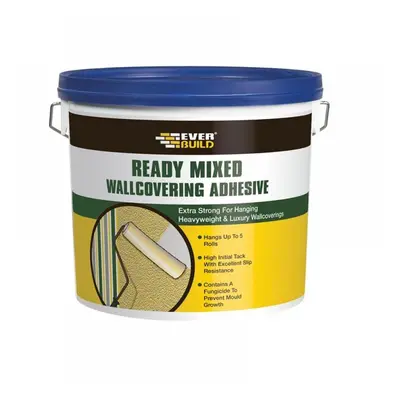 Everbuild Sika 488621 Ready Mixed Wallcovering Adhesive 4.5Kg