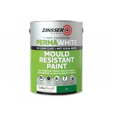 Zinsser ZN7070001C1 Perma-White® Interior Paint Matt 2.5 Litre