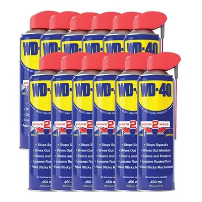 Wd-40® 44137 Wd‑40® Multi-Use Smart Straw 450Ml Box Of 12