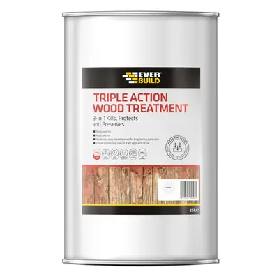 Everbuild Triple Action Wood Treatment 25L