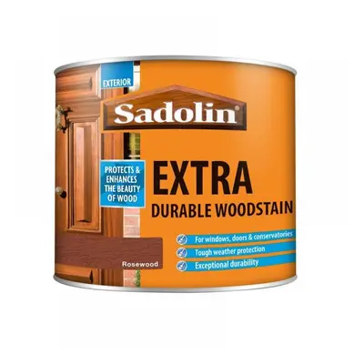 Sadolin 5028558 Extra Durable Woodstain Rosewood 500Ml