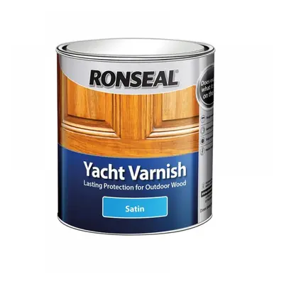 Ronseal 30242 Exterior Yacht Varnish Satin 500Ml