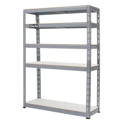 Clarke 6600526 Csr5450Lg 450 Heavy Duty Boltless Shelving (Light Grey)