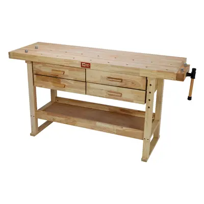 Sip 01460 Professional Hardwood 4-Drawer Workbench