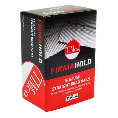 Timco BSS1650 Firmahold Collated Brad Nails - 16 Gauge - Straight - A2 Stainless Steel 16G X 50