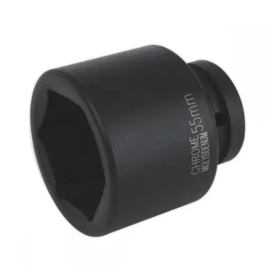 Sealey IS155 Impact Socket 55Mm 1inSq Drive