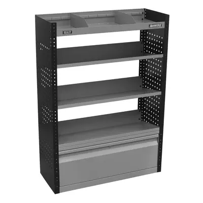 Sealey APMSVCOMBO2 Modular Slanted Shelf Van Storage System