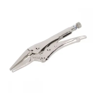 Sealey AK6824 Locking Pliers Long Nose 170Mm 0-50Mm Capacity