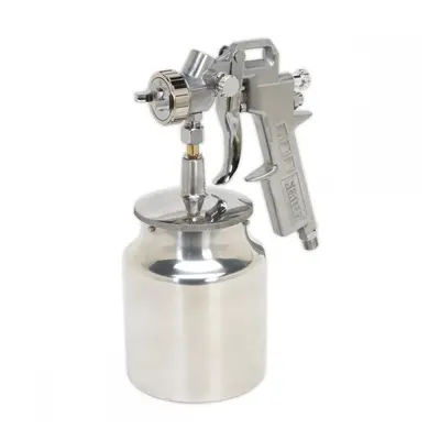 Sealey SSG2 Spray Gun Suction Feed General-Purpose - 1.5Mm Set-Up