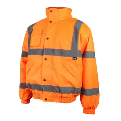 Scan UC804-O Hi-Vis Bomber Jacket Orange - L (44In)