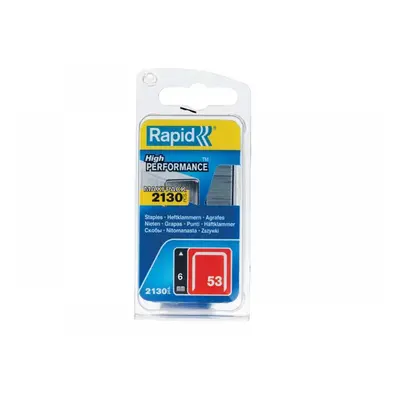 Rapid 5000741 53/6B 6Mm Galvanised Staples (Pack 2000)