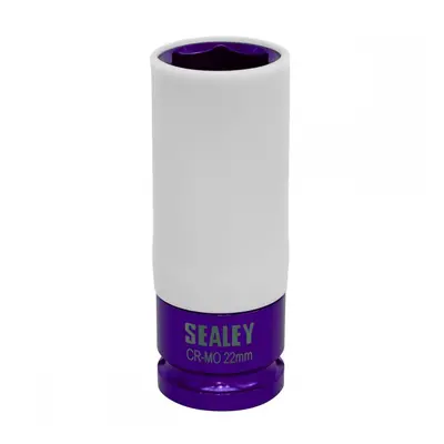 Sealey SX03022 Alloy Wheel Impact Socket 22Mm 1/2inSq Drive